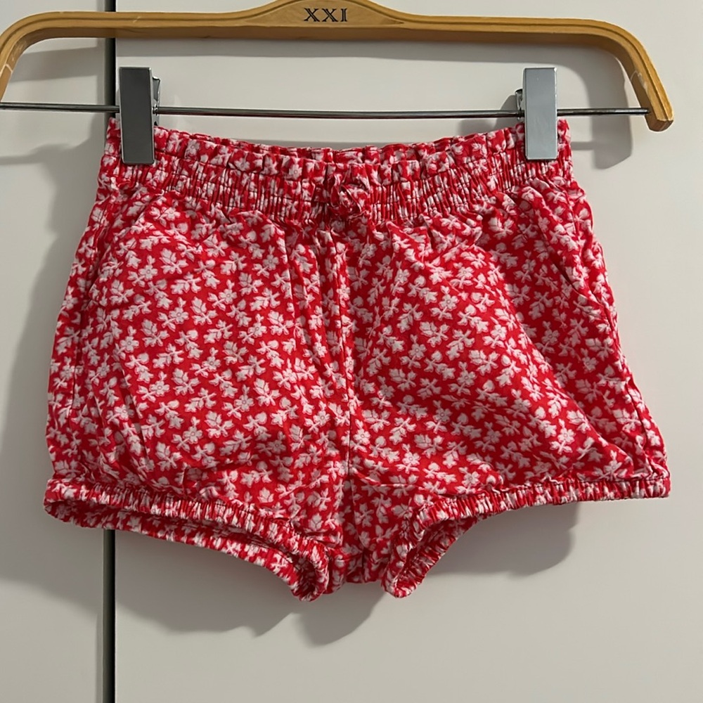 GAP KIDS Red Floral Shorts